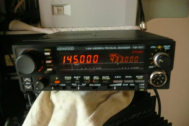 KENWOOD TM-721G 144/430MHz セット Yahoo!オークション - KENWOOD TM-721 無線機 マイク付 144