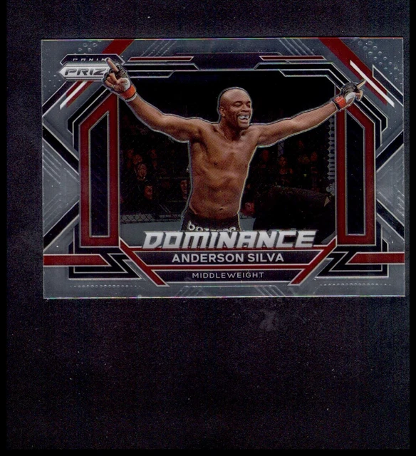 2023 Panini Prizm Ufc Dominance Anderson Silva Middleweight #25
