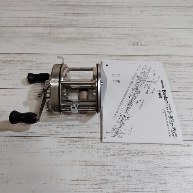 当時物　SHIMANO リール　BANTAM500 Vintage SHIMANO Bantam 500 Baitcasting Reel Excellent