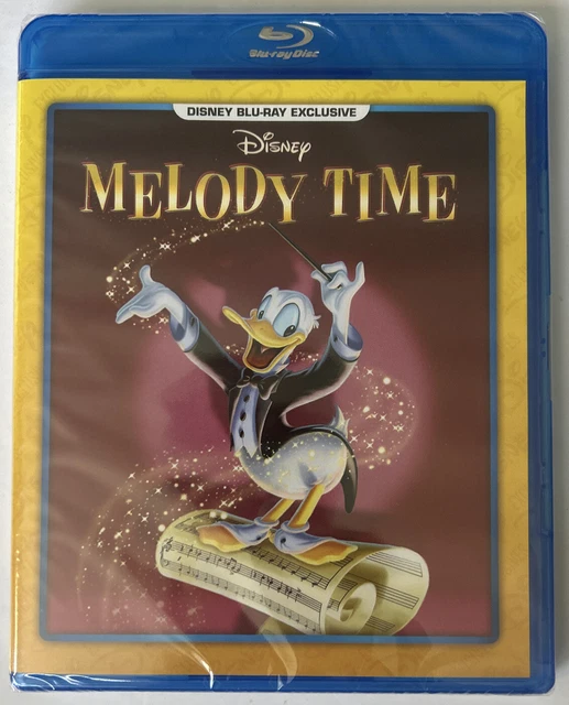 DISNEYS MELODY TIME (Blu-ray, 2021) DMC Exclusive SEALED! Free Domestic