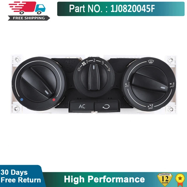 Prefer Warehouse Manual Temperature A/C Air Conditioning Heater Control Panel