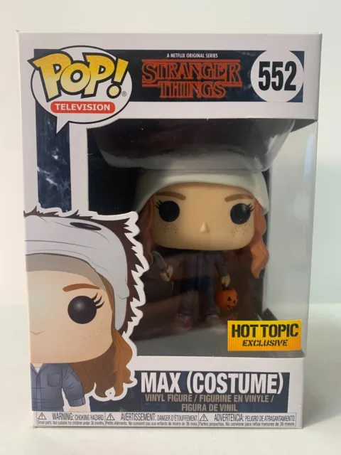 Stranger Things Max Halloween Costume Funko Pop #552 Hot Topic Exclusive VAULTED