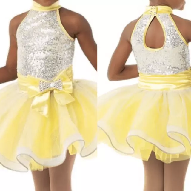 Weissman Dance costume Yellow tutu ballet dress Where You Are 10235 child MC