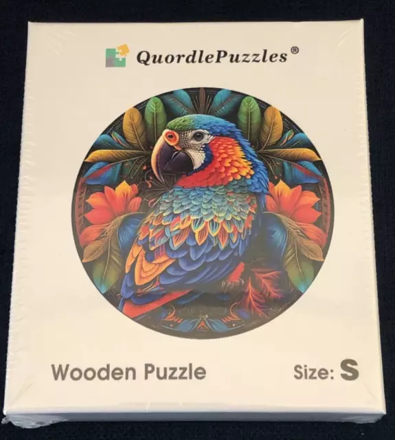 Quordle Brand Wooden Puzzle SEA TURTLE Small 60-110 Pieces New In Box