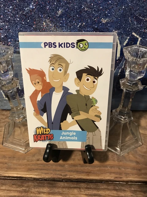 PBS KIDS WILD Kratts Jungle Animals DVD Martin Kratt Like New Clear