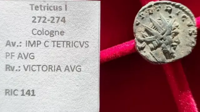 Tetricus I RIC 141 Römische Münze