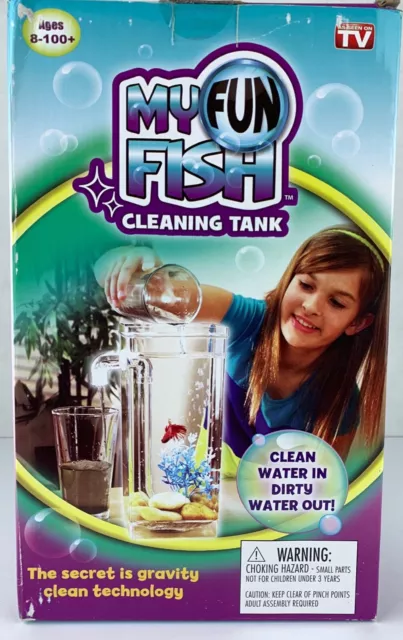 My Fun Fish Self Cleaning Tank Small Aquarium As Seen on TV 4