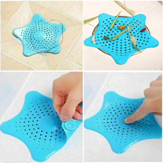 HAIR TRAP SHOWER Bath Plug Hole Waste Catcher Stopper Bathroom Drain ...