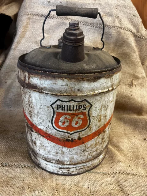 Vintage PHILLIPS 66 Gas Can