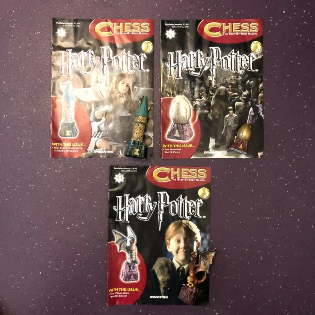 Deagostini Dragon Harry Potter Chess Magazine Rare Collectable New Issue 22