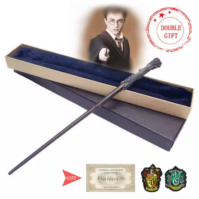 Harry Potter Zauberstab Magic Wand Box Hogwarts Ticket Wappen Sticks Zauber