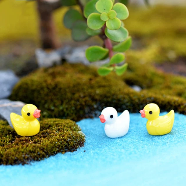 Anatra simulata decorazione giardino nuovissima decorazione fai da te per giardino/bambini 9