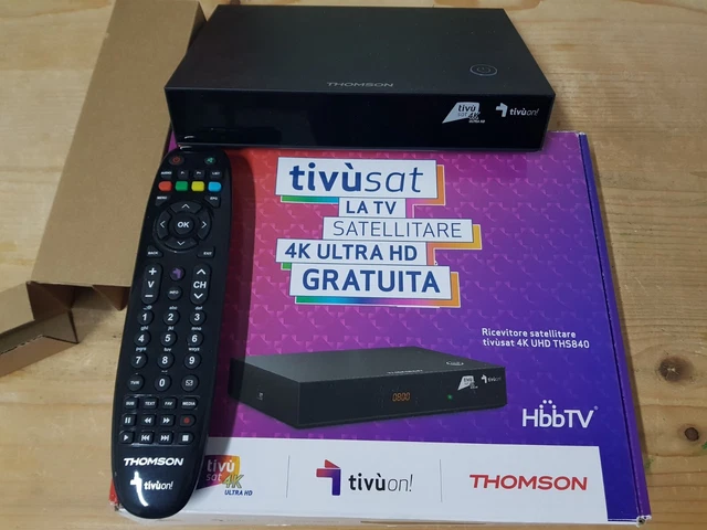 Decoder Satellitare FULL HD Digiquest Con Tessera Tiv&ugrave; Sat - Certificato Ufficiale Per TV Satellitare | Con Telecomando Universale