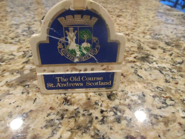 Sac D'accessoires De Golf Vintage – St Andrews Links Old Course, Résistant Aux Intempéries