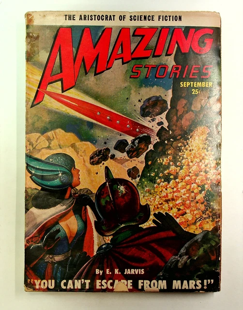 Amazing Stories Pulp Sep 1950 Vol. 24 #9 VG- 3.5