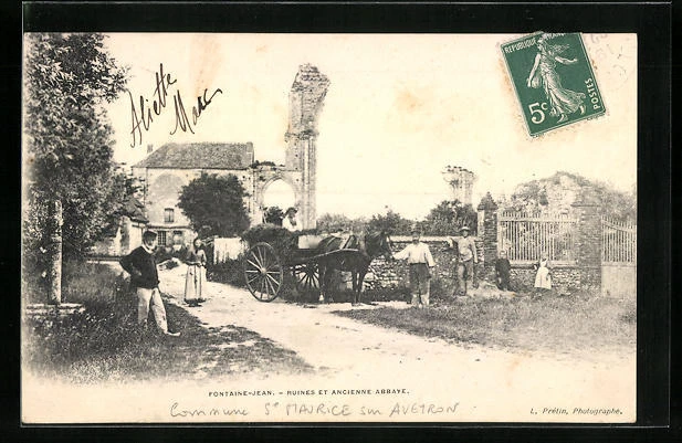 Carte Postale Ancienne PERONNE Les Ruines - CPA Collection