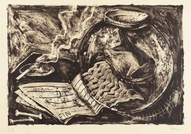 Miquel BARCELO. Fin (1983) Litografia