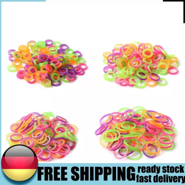 100pcs Dental Rubber Rings Portable Tooth Treatment Latex Rings Dentist Products