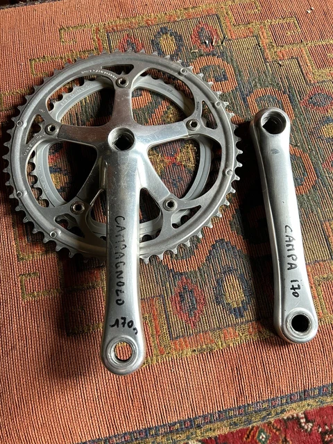 P DALIER V LO DE Course campagnolo Vintage 52 42 170 V lo Crankset