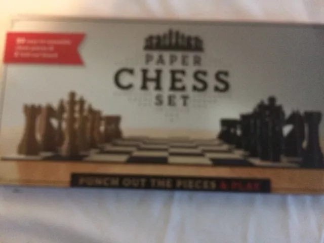 Paper Chess: Create Your Own Chess Set