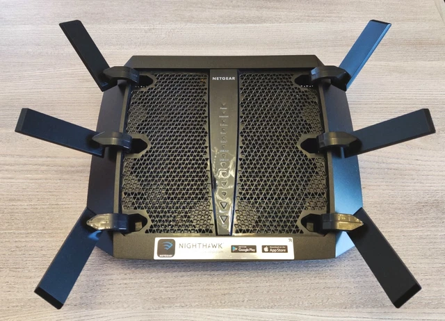 Netgear Nighthawk X6 R8000 Gigabit WLAN Router, AC3200, Tomato DD-WRT OpenWRT 3
