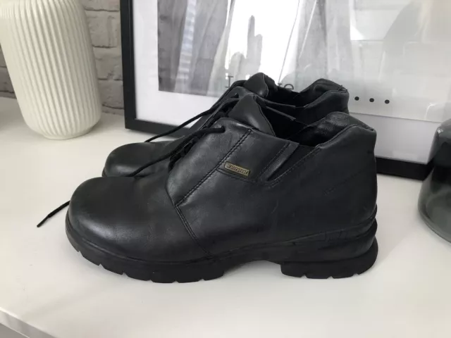 polet Nat sted støj CLARKS SPRINGERS WATERPROOF Black Leather Boots Size 8 D Black Leather  £24.95 - PicClick UK