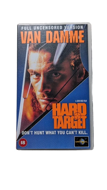 Hard Target 1993 Full Movie In Hindi HARD TARGET: FULL Uncensored Version VHS Cassette Tape Video 1993 Very