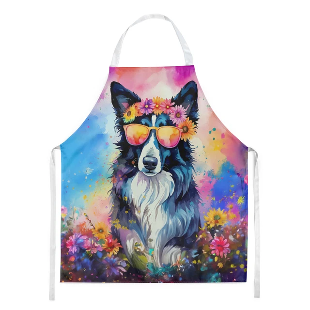 Border Collie Hippie Dawg Apron DAC2466APRON