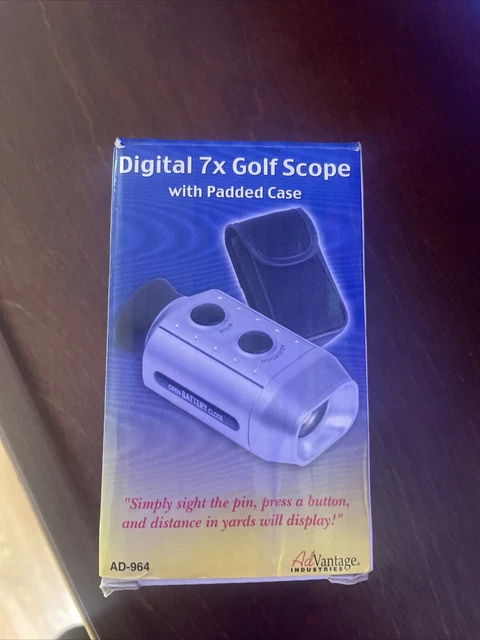 DIGITAL 7X GOLF Scope with Padded Case Warrior Custom Golf DIGITAL 7X GOLF Scope with Padded Case Warrior Custom Golf