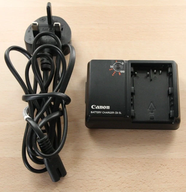 Cargador Canon CB-5L DS8101 para batería BP-511A EOS 50D 5D 40D 30D 20D 10D D60 #1