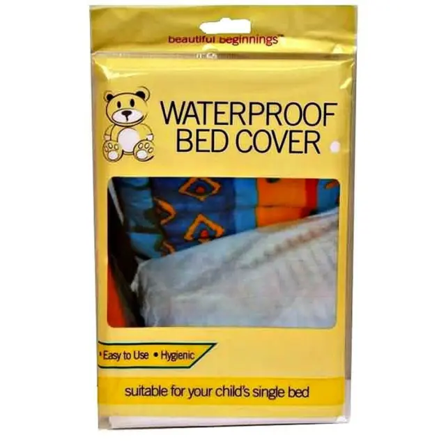 Waterproof Child Bed Sheet Cover Single Mattress Protector Plastic Kid Wetting