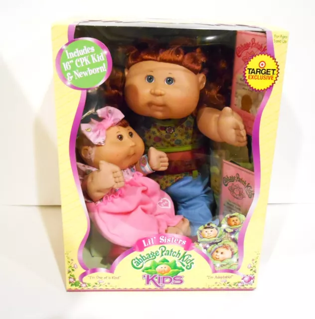 Jakks Pacific 2006 TARGET Exclusive / Cabbage Patch Kids – LIL SISTERS in Box S7