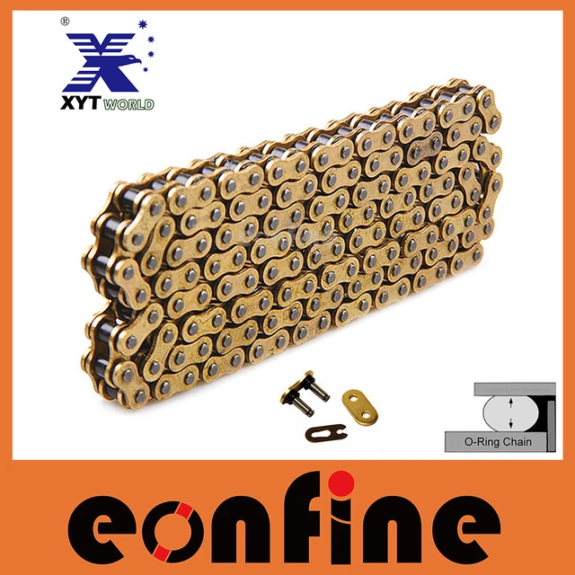 428H 136Links O Ring Drive Chain for Suzuki RG125FU-N P R Wolf NF13B E 1992-1994