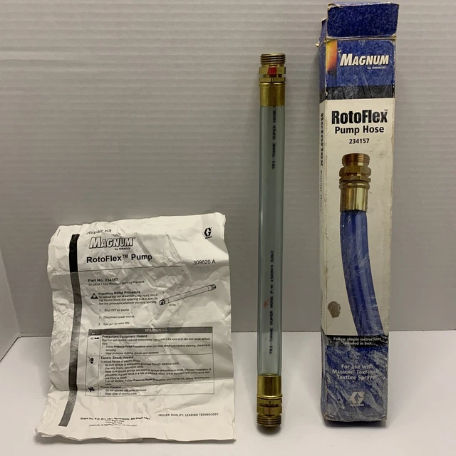 Graco 234156 Or 234157 Rotoflex Hose for Texspray RTX750 & RXT1000