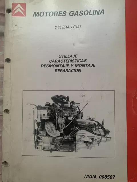 Manual De Taller Motor Talbot E1A. G1A