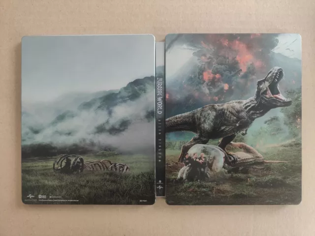 Blu-ray Steelbook jurassic World fallen kingdom , tbe, br10