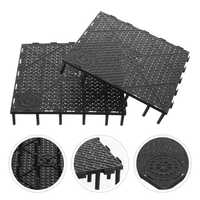 20 Pcs Aquarium Gravel Partition Bottom Filter Board System Spleißen