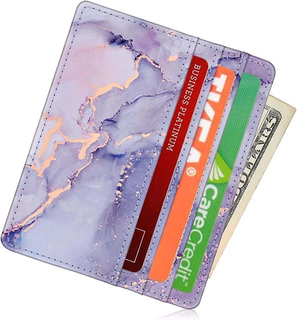 RFID Blocking Minimalist Credit Card Holder Slim Minimalist Front Pocket Wallet
