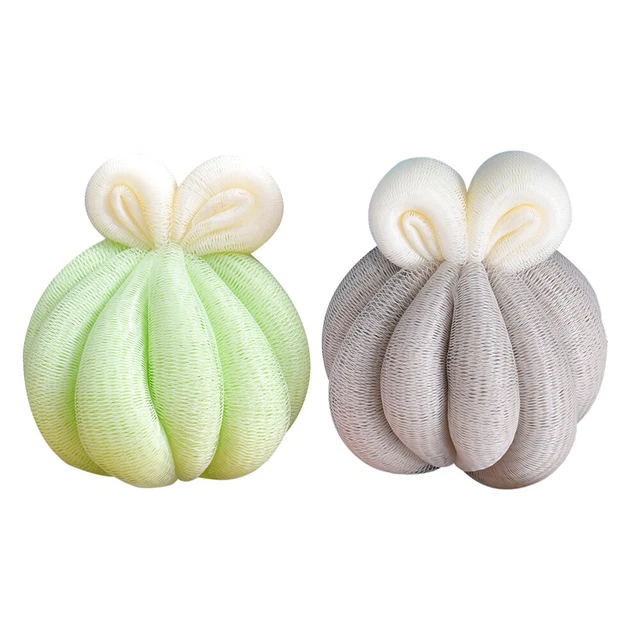 2 Stück Soft Bath Schöne Form Bad Ball Bad Komfortable Dusche Bubble Scrubber