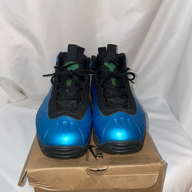 nike total air foamposite max current blue