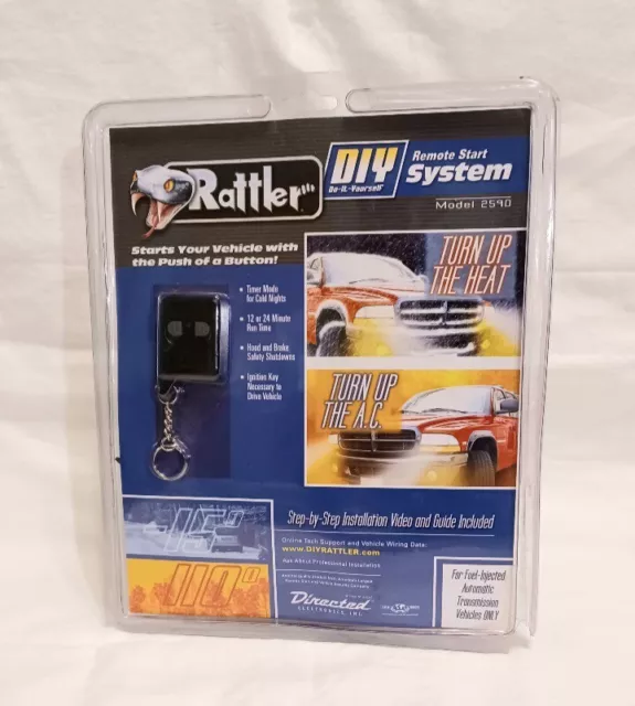 Rattler DIY Remote Start System Model #259D New