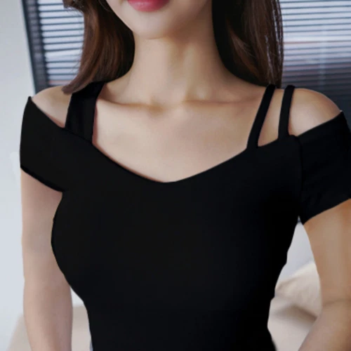 Sexy Women Dance Shirt Tops Ballroom Latin Shirts Sling Female Adult Tops