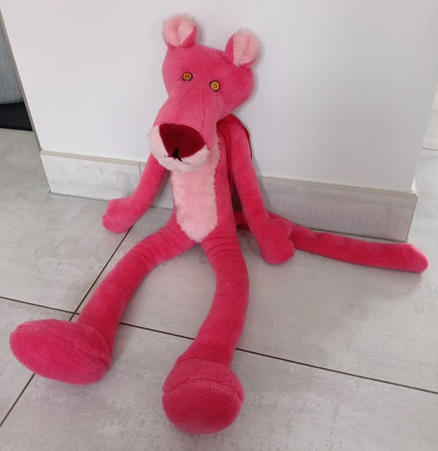 Peluche La PANTHERE ROSE cambrioleur bandit 24cm jemini the PINK