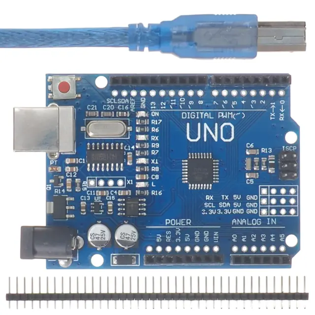 Uno R3 Micro Controlleur Tableau ATmega328P CH340G Compatible Arduino