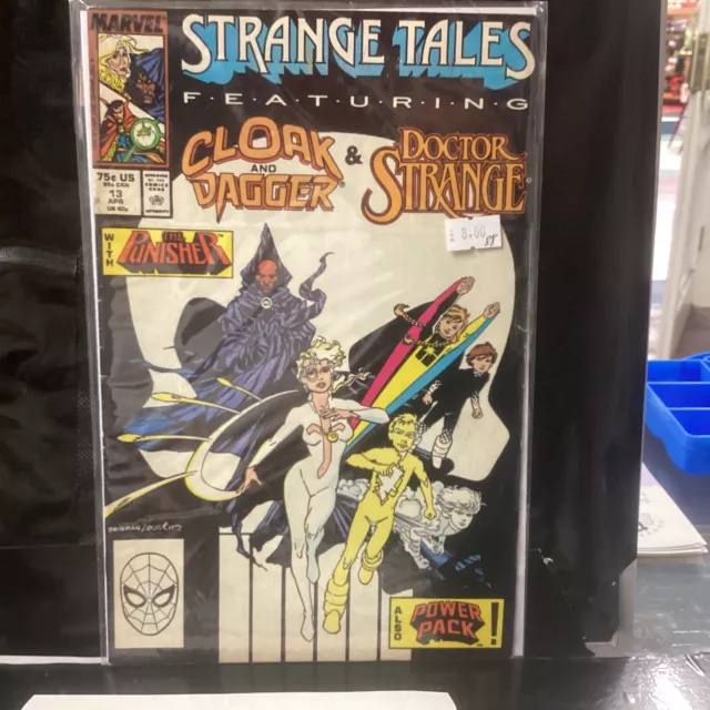 Strange Tales # 13 featuring Cloak and Dagger & Doctor Strange (1987-1988 Series