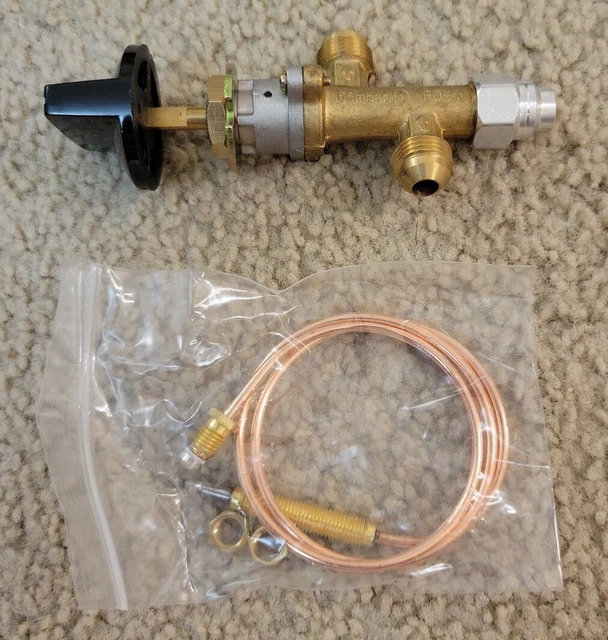 MENSI LOW PRESSURE LPG Propane Gas Fireplace Pit Flame Failure Safety