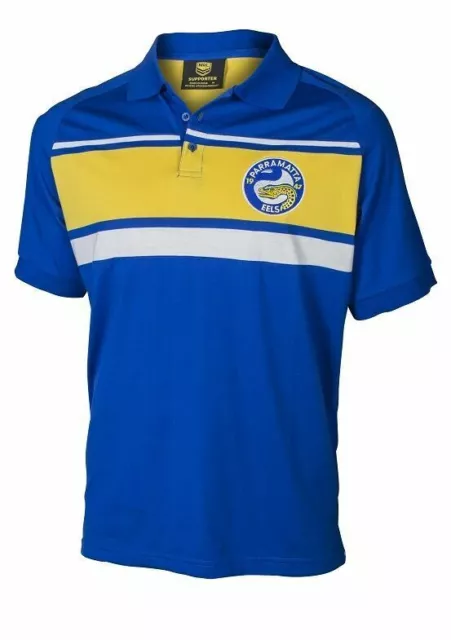 Parramatta Eels NRL Classic Sports Knitted Polo Shirt Size S-5XL! BNWT's! 5