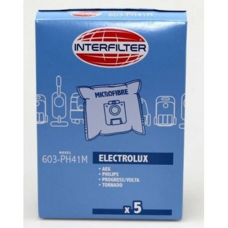 Sacchetti Aspirapolvere 603-Ph41M Interfilter 35601421
