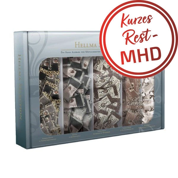 Hellma Selection 2x200 pz mix di cocco espresso chicco espresso cioccolato krispy - MHD: 30.11