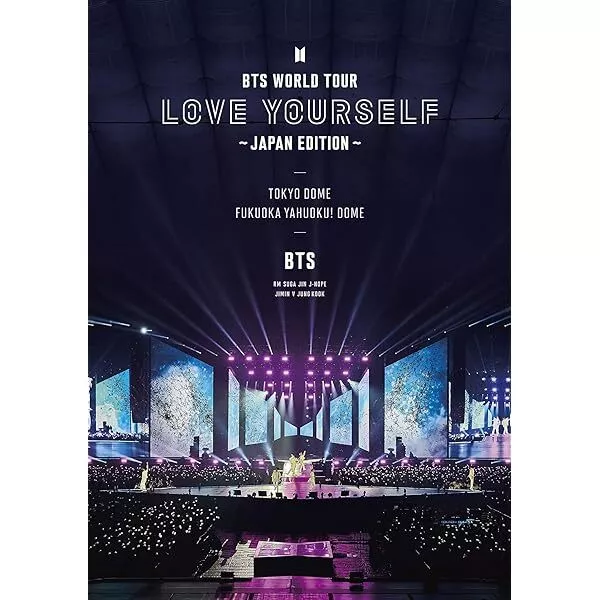 BTS WORLD TOUR LOVE YOURSELF JAPAN EDITION 2 DVD Japan UIBV-10050 4988031336 FS